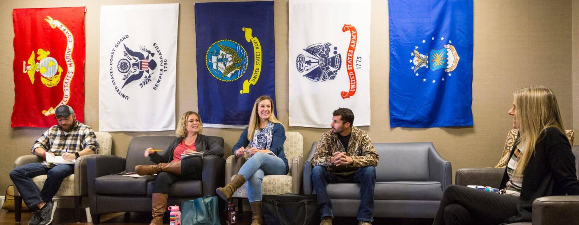 Veteran Group Therapy at AAC's Desert Hope Treatment Center